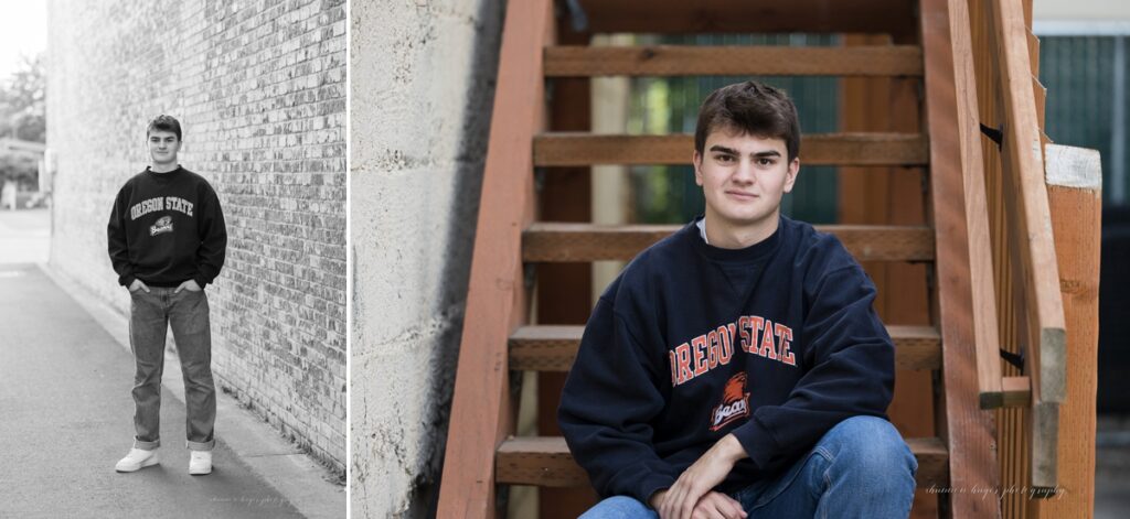 sherwood senior boy photo session