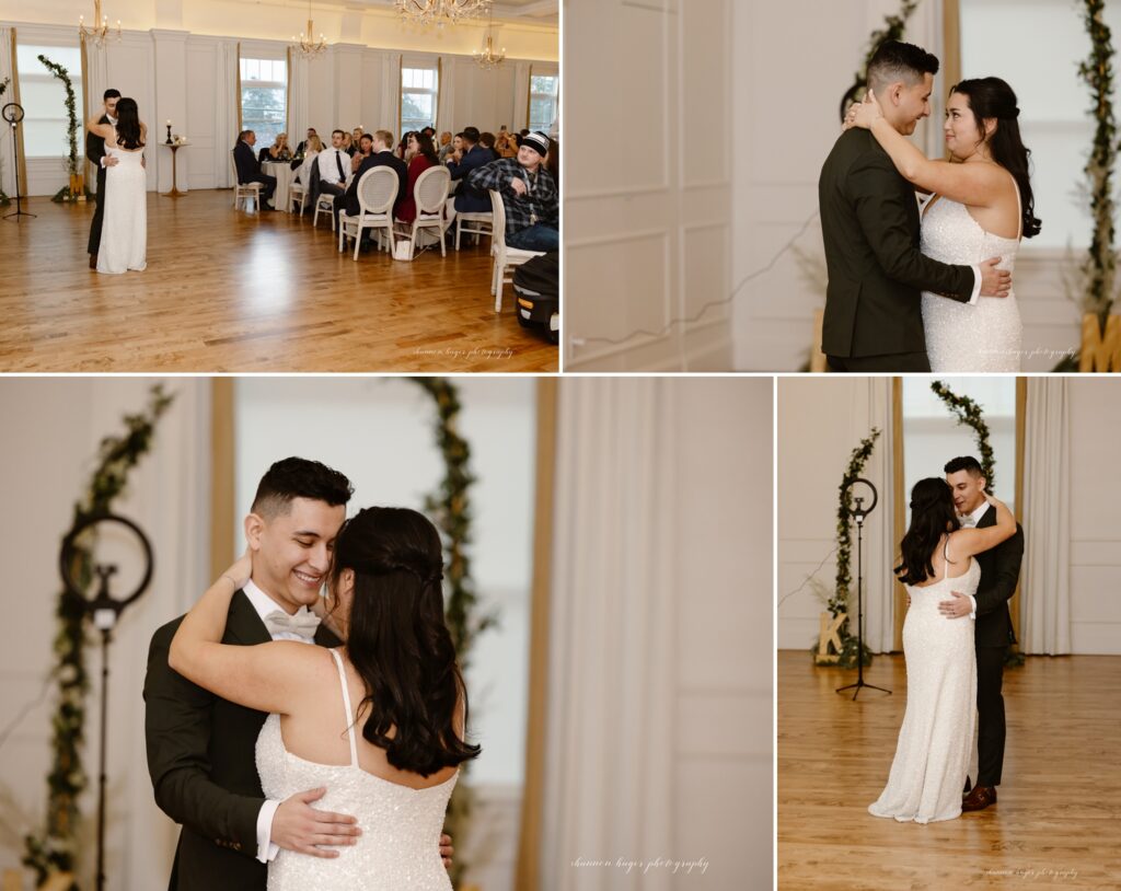 wedding reception at The Arc Light in Oregon City