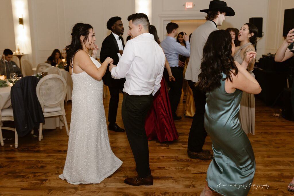 wedding reception at The Arc Light in Oregon City