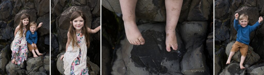 Chapman Beach, Cannon Beach family photos