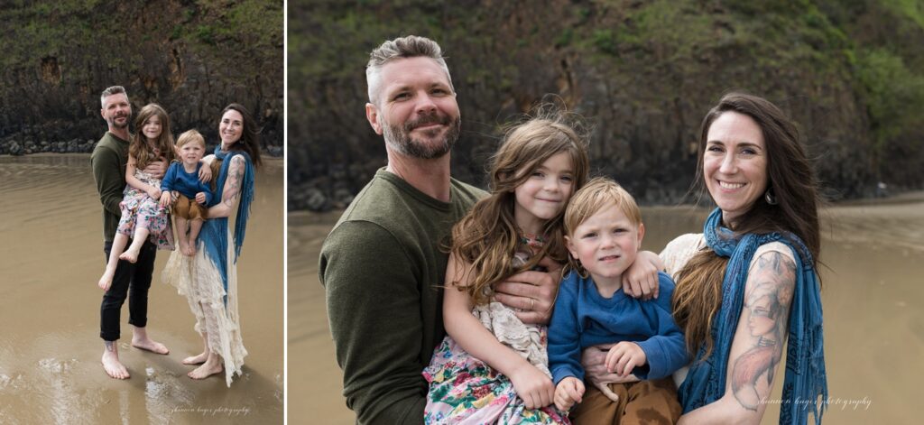 Chapman Beach, Cannon Beach family photos