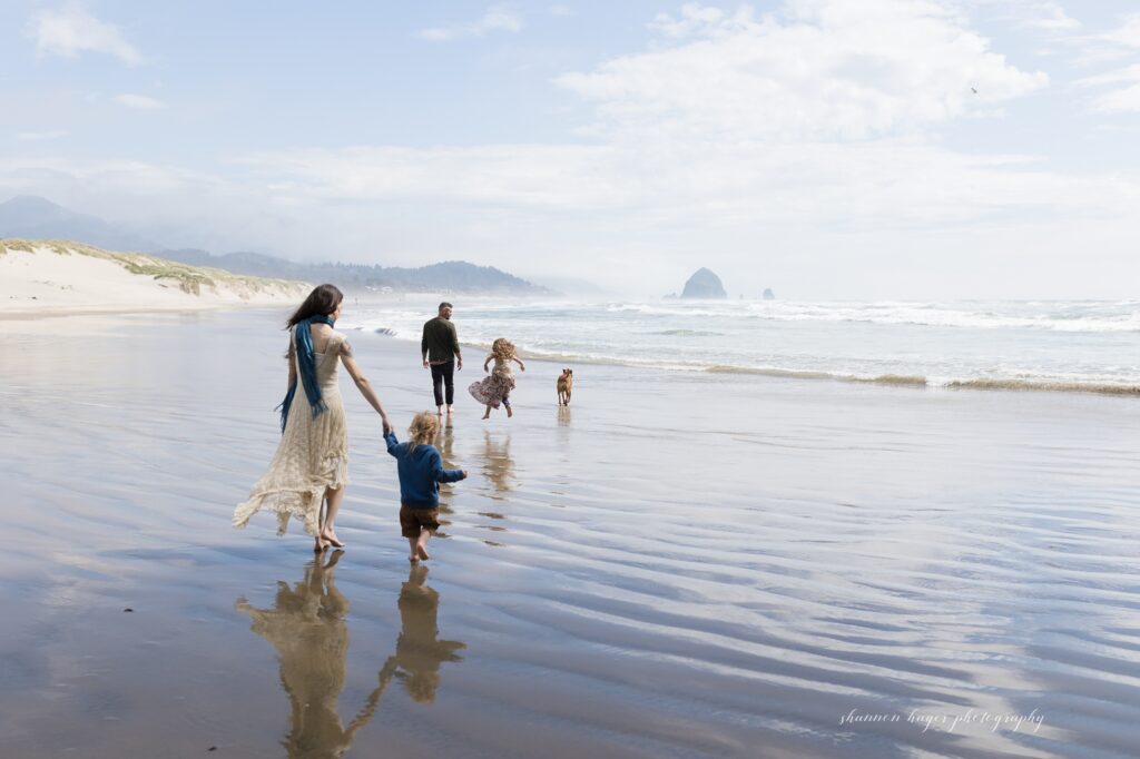Chapman Beach, Cannon Beach family photos