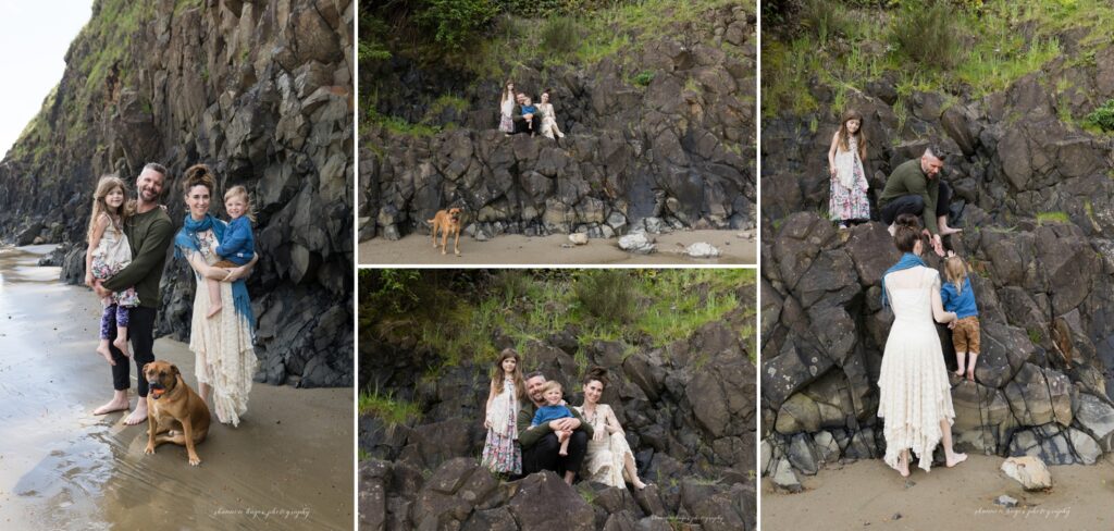 Chapman Beach, Cannon Beach family photos