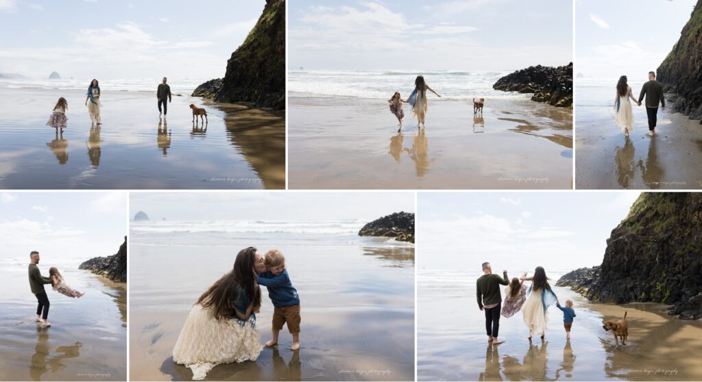 Chapman Beach, Cannon Beach family photos