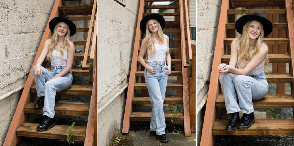 spring senior girl photos sherwood oregon