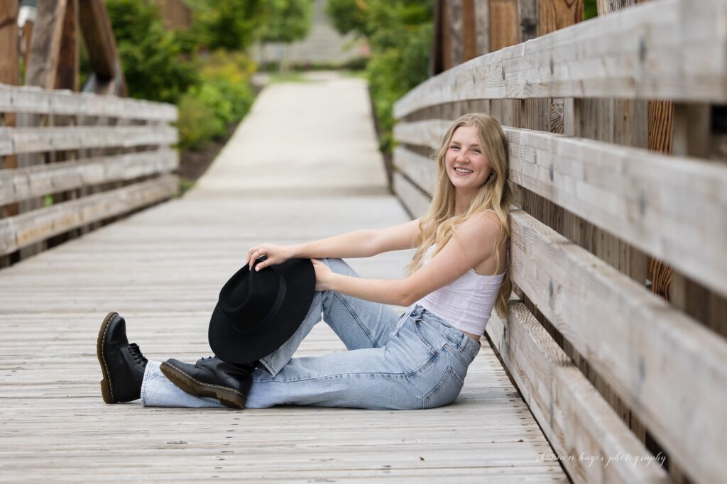 spring senior girl photos sherwood oregon