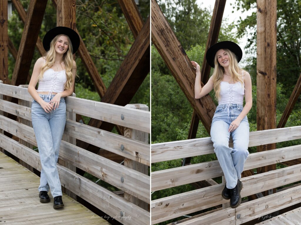 spring senior girl photos sherwood oregon