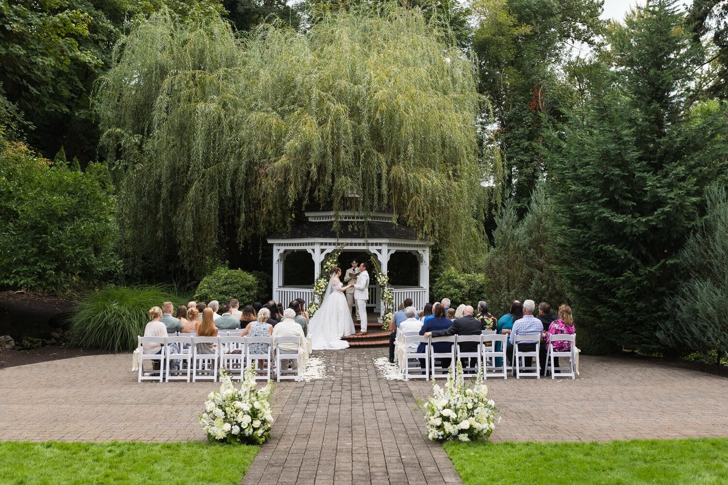 abigails garden wedding ceremony