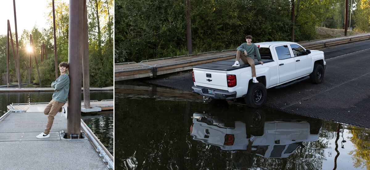 senior photos at rogers landing