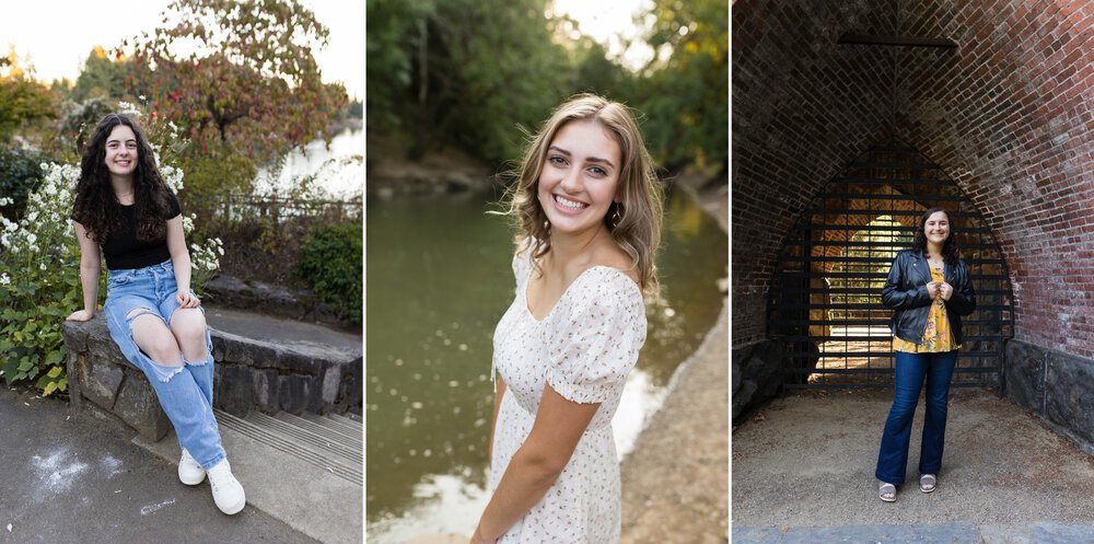 senior photos at George Rogers Park